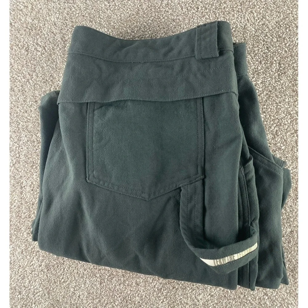 North Face Terra Peak Ware Technology Nylon Cargo Green Pants 38x30 Hammer Loop